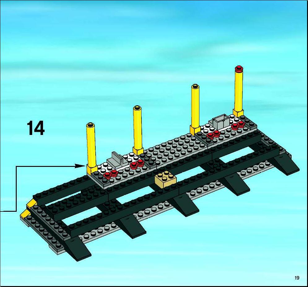 LEGO Train Station Instructions 7997, City