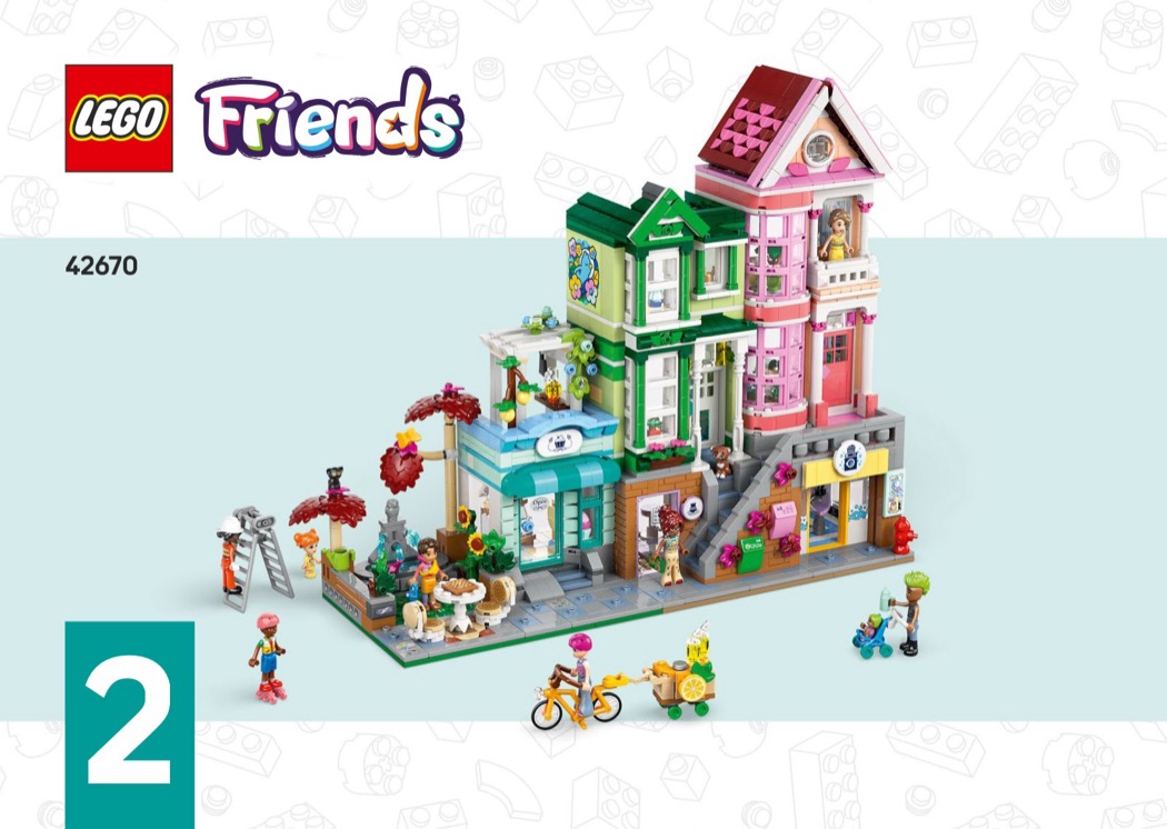 LEGO 42670 Heartlake City Apartments and Stores